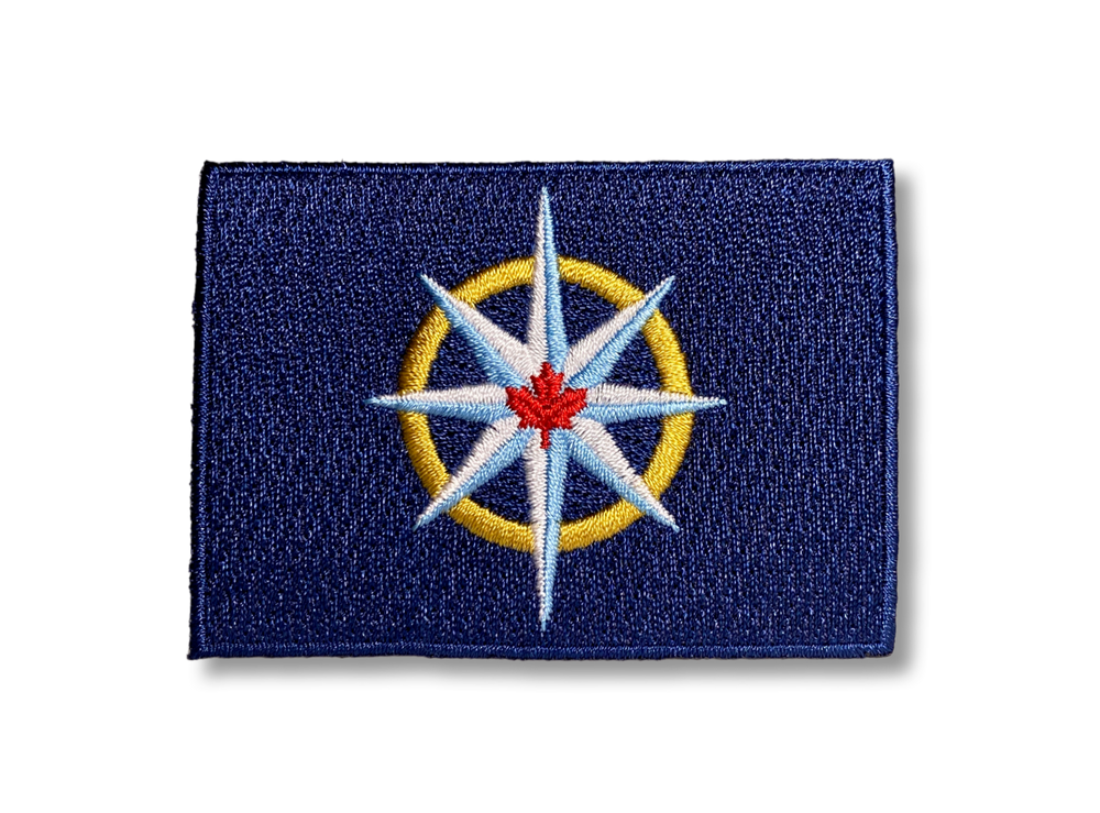 
            
                Load image into Gallery viewer, RCGS Compass Rose flag expedition patch
            
        