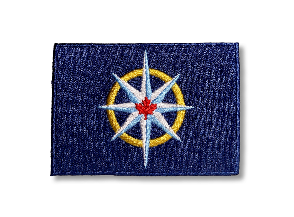 RCGS Compass Rose flag expedition patch – Canadian Geographic