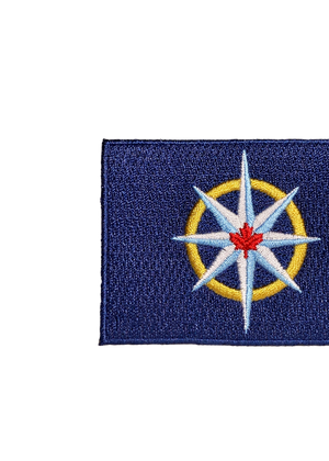 
            
                Load image into Gallery viewer, RCGS Compass Rose flag expedition patch
            
        