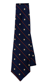 Vintage Compass Rose RCGS silk tie