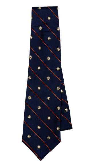 
            
                Load image into Gallery viewer, Vintage Compass Rose RCGS silk tie
            
        