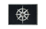 Greyscale RCGS Compass Rose Expedition Flag Patch